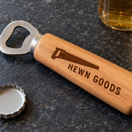 Custom Wooden-Handle Bar Keys